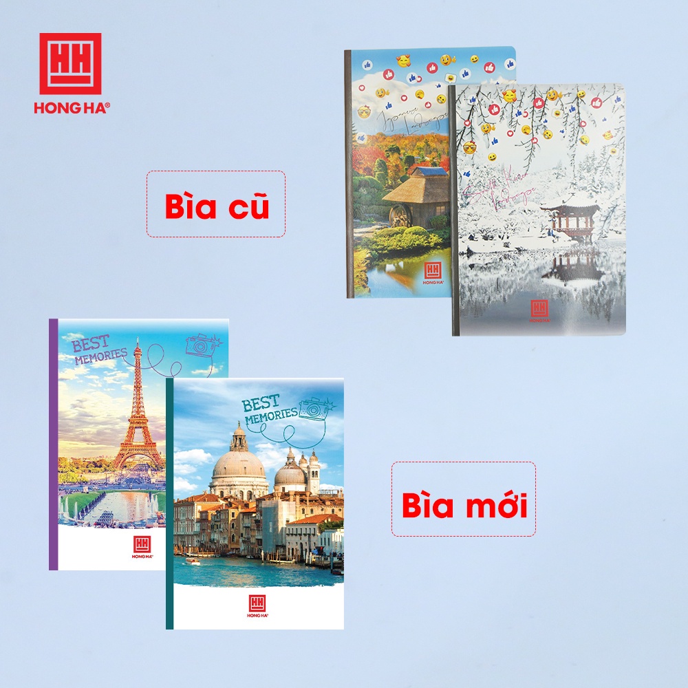 Vở kẻ ngang Hồng Hà 72 trang Emotion (1686)