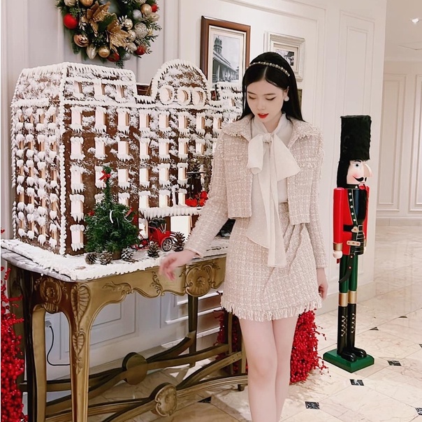 Mita Boutique - Chân Váy Thiết Kế Dáng Chữ A Xenia -  MICV0008