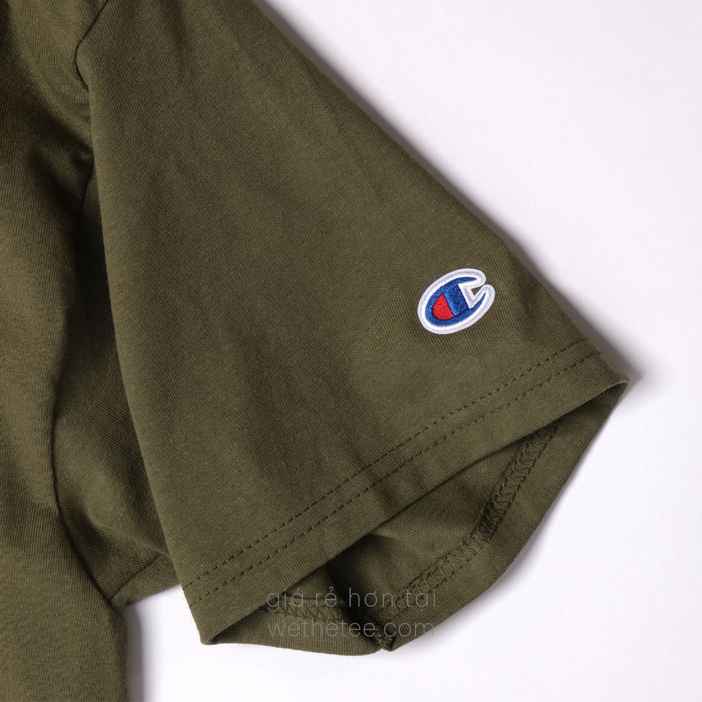 Áo Champion Tagless Basic, Fresh Olive