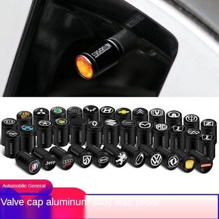 Nắp đậy van lốp xe hơi nhiều mẫu logo thương hiệu độc đáo tùy chọn