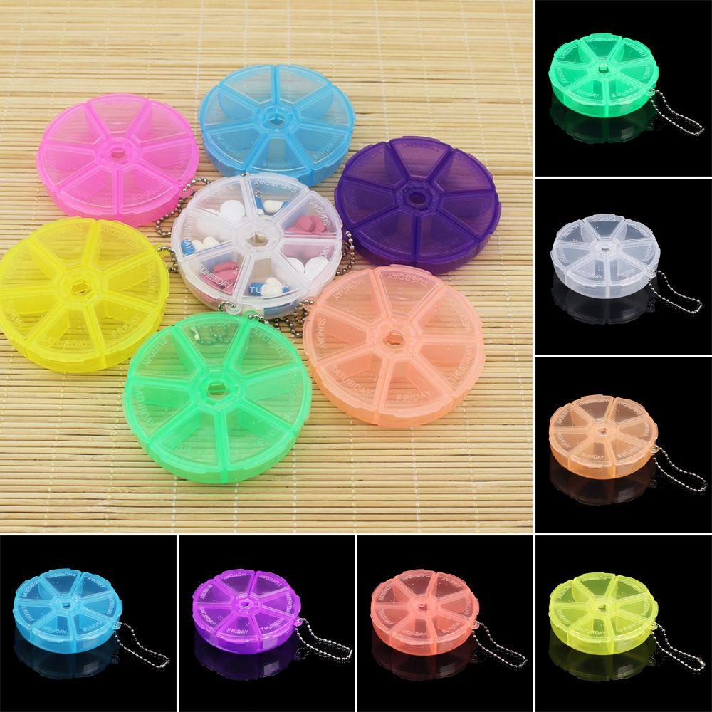 CACTU Hộp Nhựa Đựng Thuốc 13 Ngăn Tiện Lợi
