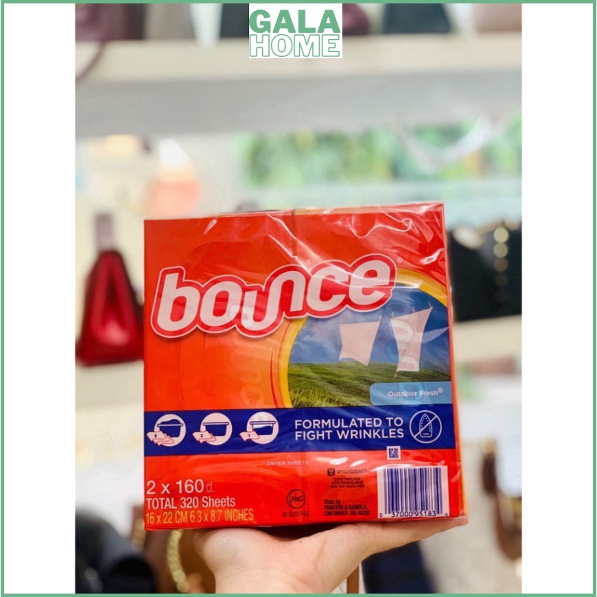 Giấy thơm quần áo Giấy thơm Bounce Mỹ hương thơm tự nhiên  GALA HOME