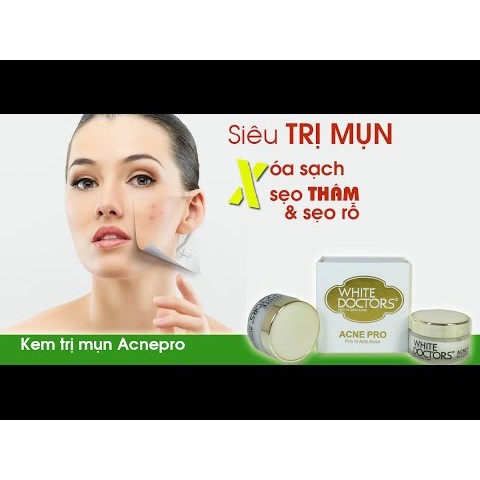 KEM MỤN WHITE DOCTOR-ACNES PRO