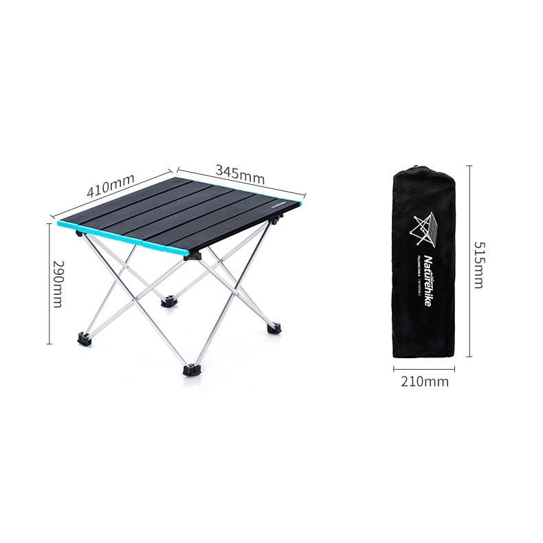 Bàn Gấp Gọn Naturehike FT08 NH19Z008-Z Hợp Kim Nhôm- Size S