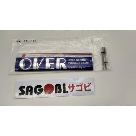 TEM DÁN NHÔM OVER RACING   mã 42-99-16