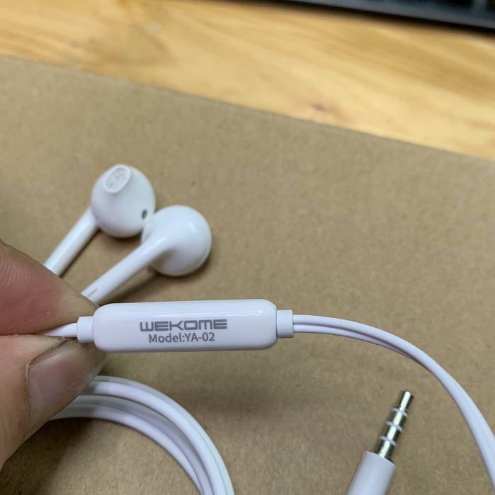 Tai nghe nhét tai Arun M29/WEKOME YA02  jack 3.5 cho các dòng máy âm thanh siêu hay ( Full Box )