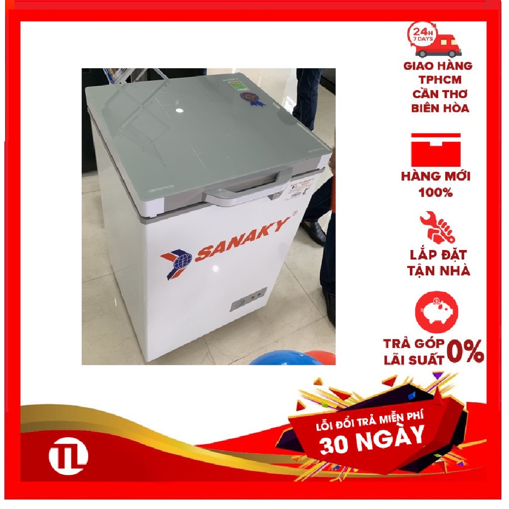 Tủ đông Sanaky 100 lít VH-1599HYKD