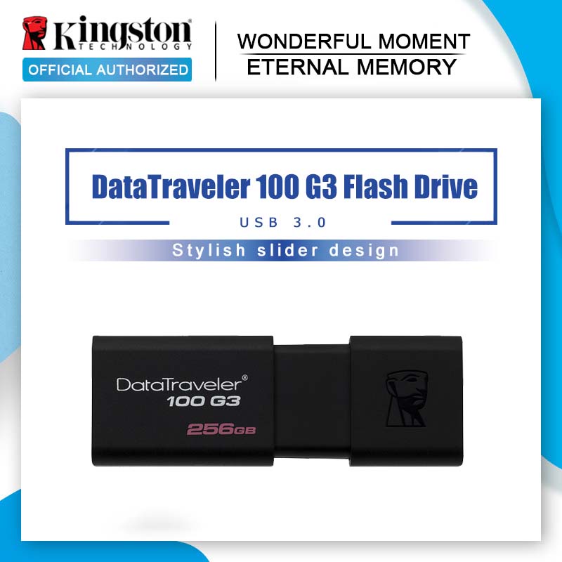 Ổ Đĩa Flash Kingston USB 3.0 Tốc Độ Cao 16GB 32GB 64GB 128GB 256GB