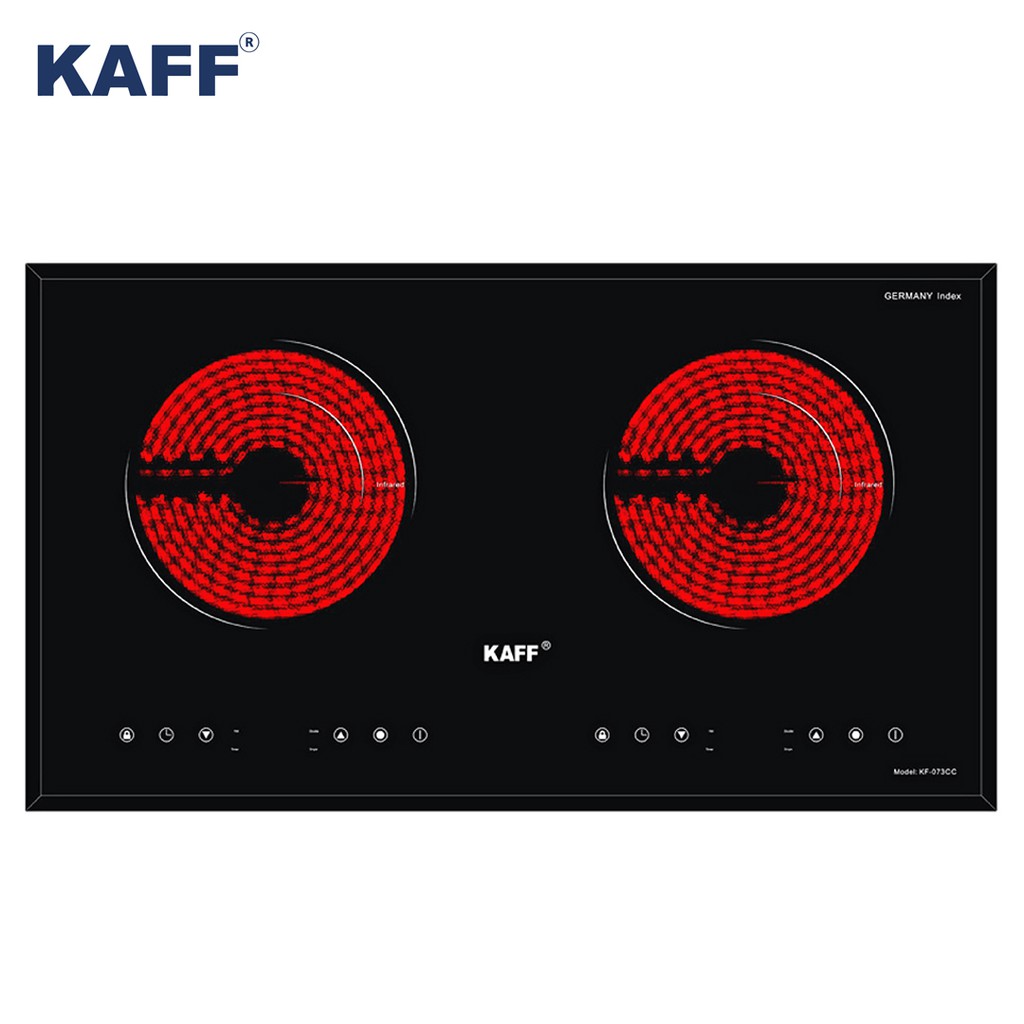 Bếp điện hồng ngoại đôi cảm ứng Kaff KF-073CC