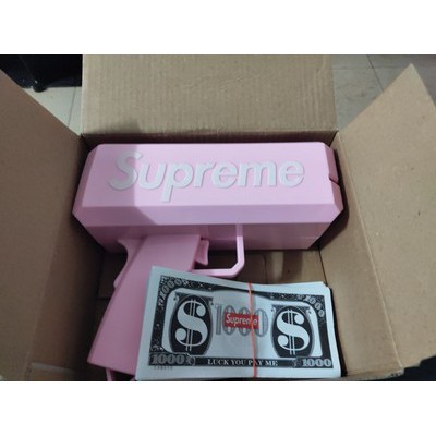 [FREESHIP] Súng Bắn Tiền Supreme Đồ Chơi Giải Trí + Tặng 100 Tờ Tiền Đô.