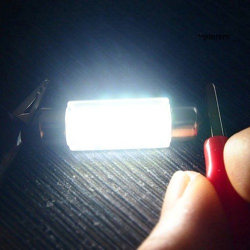 Bộ 2 Đèn Led 8 Bóng 36mm Smd Cho Xe Hơi