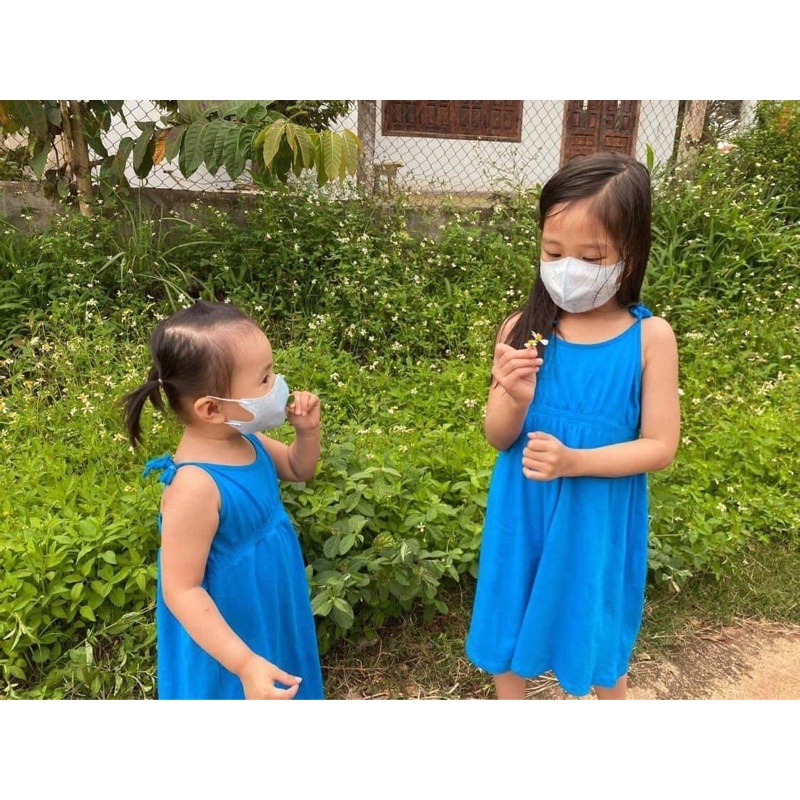 SALE Váy hai dây maxi bé gái xuất khẩu xịn FADED FLORI size 12-29kg