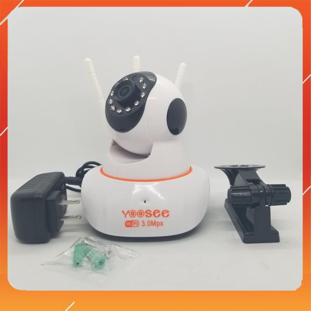 CAMERA IP YOUSEE 3 ĂNGTEN 3.0 HÌNH ẢNH CỰC NÉT KẾT NỐI WIFI ĐỘ PHÂN GIẢI CAO, CAMERA KHÔNG DÂY TRONG NHÀ , NGOÀI TRỜI