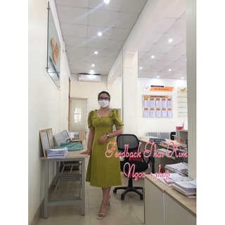 Đầm maxi dự tiệc nơ vai eo cách điệu