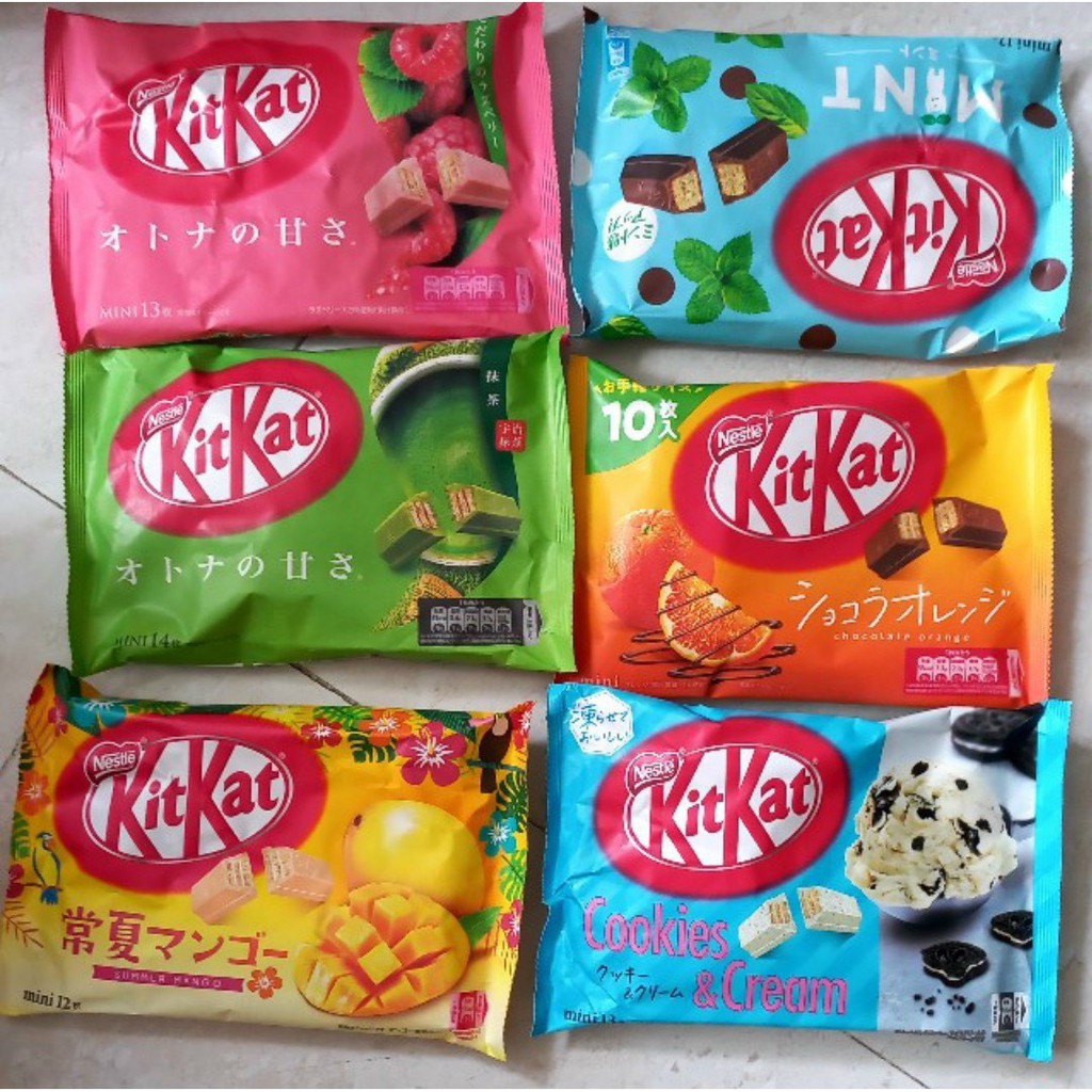 Bánh Kitkat nổi tiếng Nhật Bản
