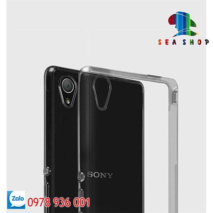 Bộ 2 ốp silicon dẻo Sony Xperia M4 AQua - E2312 trong suốt