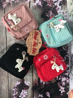 Túi xách Balo bỉm sữa LAGAFFE mini