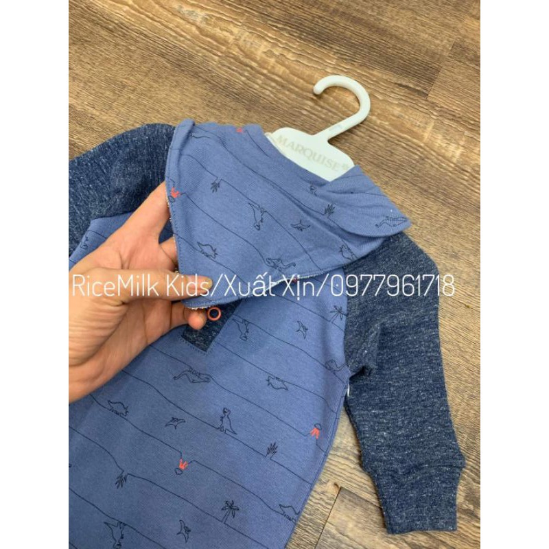 Body kèm yếm Marquise xuất dư xịn cho bé