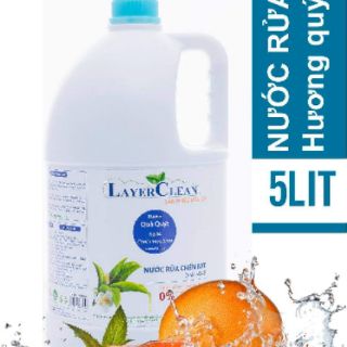 Nước rửa chén bát hữu cơ layer clean
