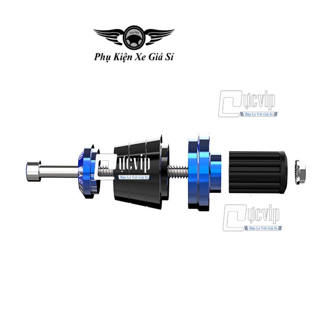 (3120) Dành Cho Mọi Loại Xe + Cặp Gù Tay Lái Nhôm CNC Kiểu Ý