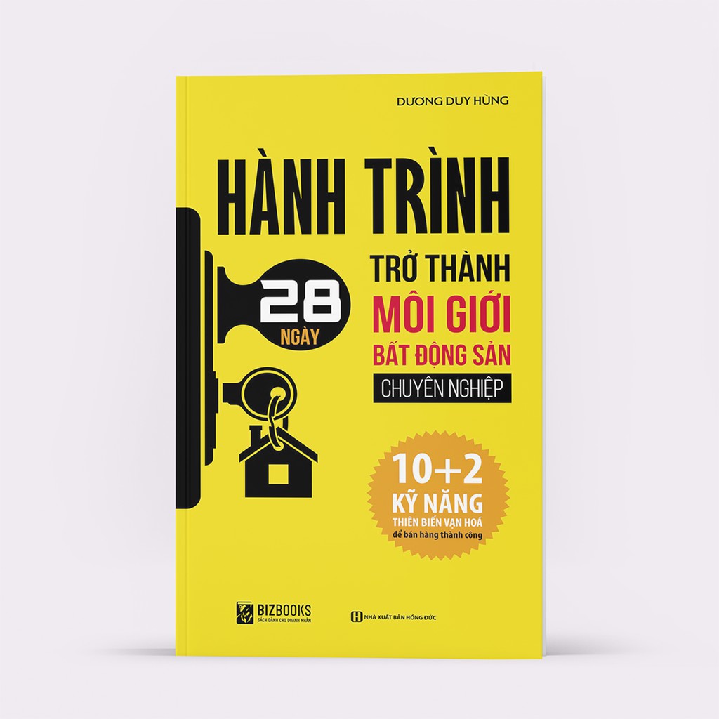 Sách - BIZBOOKS - Hành Trình 28 Ngày Trở Thành Môi Giới Bất Động Sản Chuyên Nghiệp