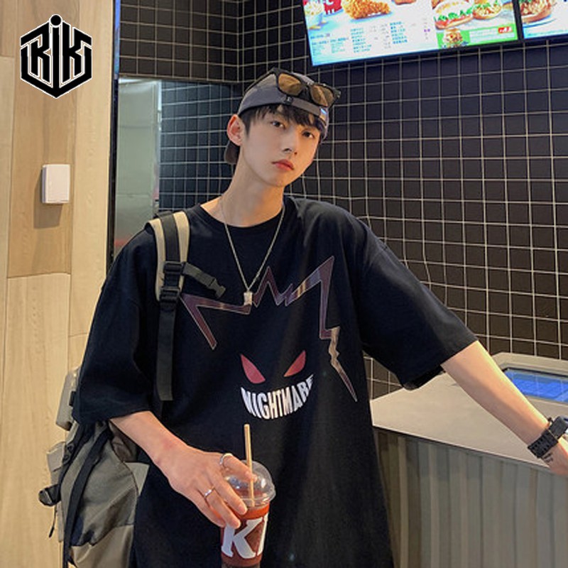 Áo thun tay lỡ unisex nam nữ phông form rộng oversize ATL149