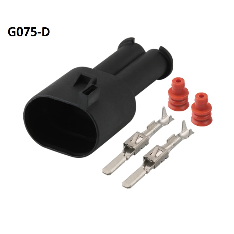 G075-Giắc cắm Cảm biến ABS trên ô tô 2 lỗ