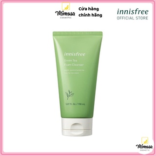 🌺HÀNG AUTH🌺 Sữa rửa mặt làm sạch innisfree Green Tea Foam Cleanser 150ml