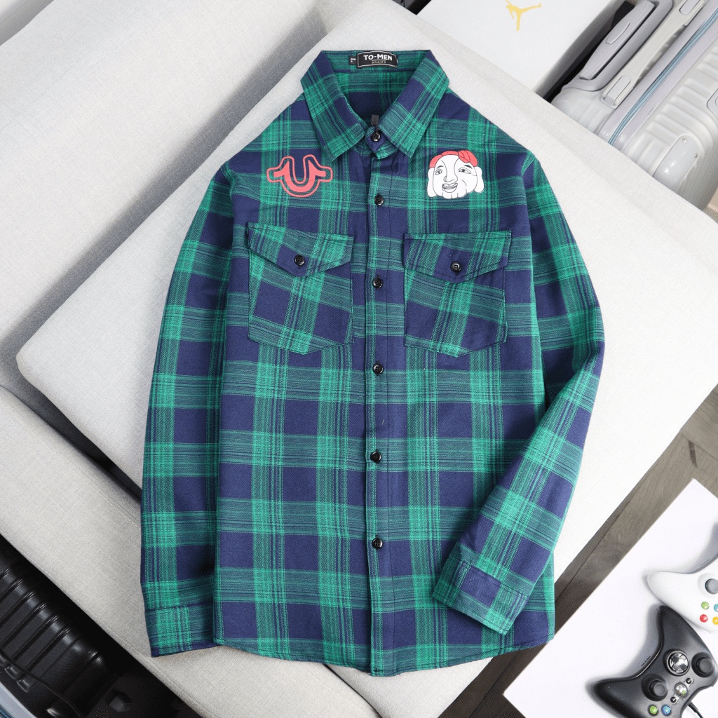 (HCM) ÁO SƠ MI NAM CARO TAY DÀI THỜI TRANG NAM PHONG CÁCH - HOTTREND HÀN QUỐC CHO CÁC BẠN KME FASHION