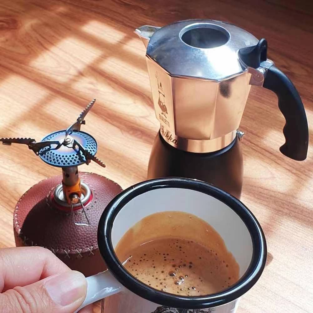 Ấm Moka Bialetti Brikka 4 cup (bản 2020) với van áp suất độc quyền | Made in Romania