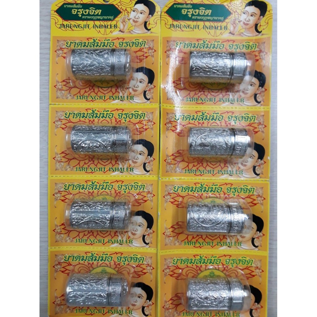 Combo 12 chai dầu viêm xoan jarung jit Inhaler 39gr Thái Lan