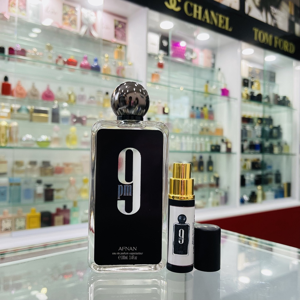 10ml Nước Hoa Nam Afnan 9pm EDP - Mùi Hoa oải hương và Hương Vanilla