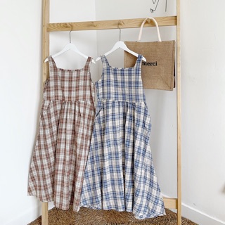 Váy yếm kẻ 7409 VB06 1994closet