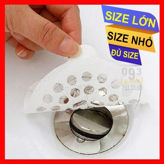 Combo 30 Tấm Lót Dán Chặn Rác,Miếng lót,lưới,màng chặn rác,ngăn tóc cống thoát nước nhà tắm