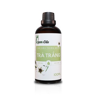 Tinh dầu xông Trà Trắng Queen Oils Cao Cấp,100% Thiên Nhiên, Thanh lọc, tạo không gian mát mẻ, dễ chịu, Chai 50ml