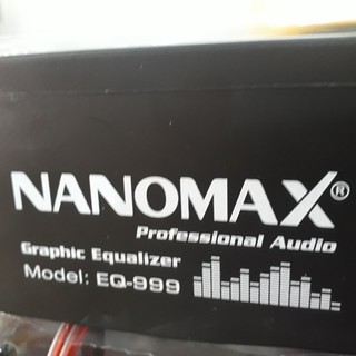 [Hàng thanh lý] Đầu lọc nhạc Equalizer Nanomax EQ-99