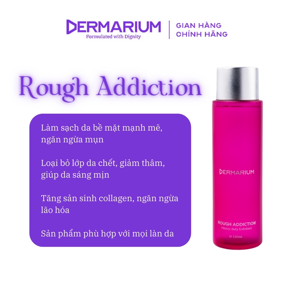 Dermarium Rough Addiction - Glycolic & Lactic tẩy da chết bề mặt