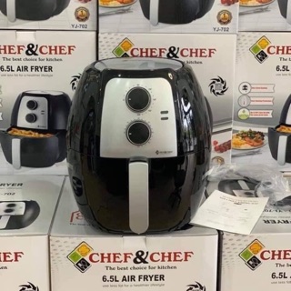 NỒI CHIÊN KHÔNG DẦU CHEF & CHEF 6,5L DUNG TÍCH LỚN DÙNG SIÊU THÍCH