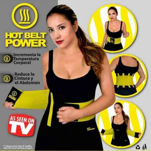 Đai Nịt Bụng Định Hình Sinh Nhiệt Chống Cuộn  HOT BELT Chính Hãng