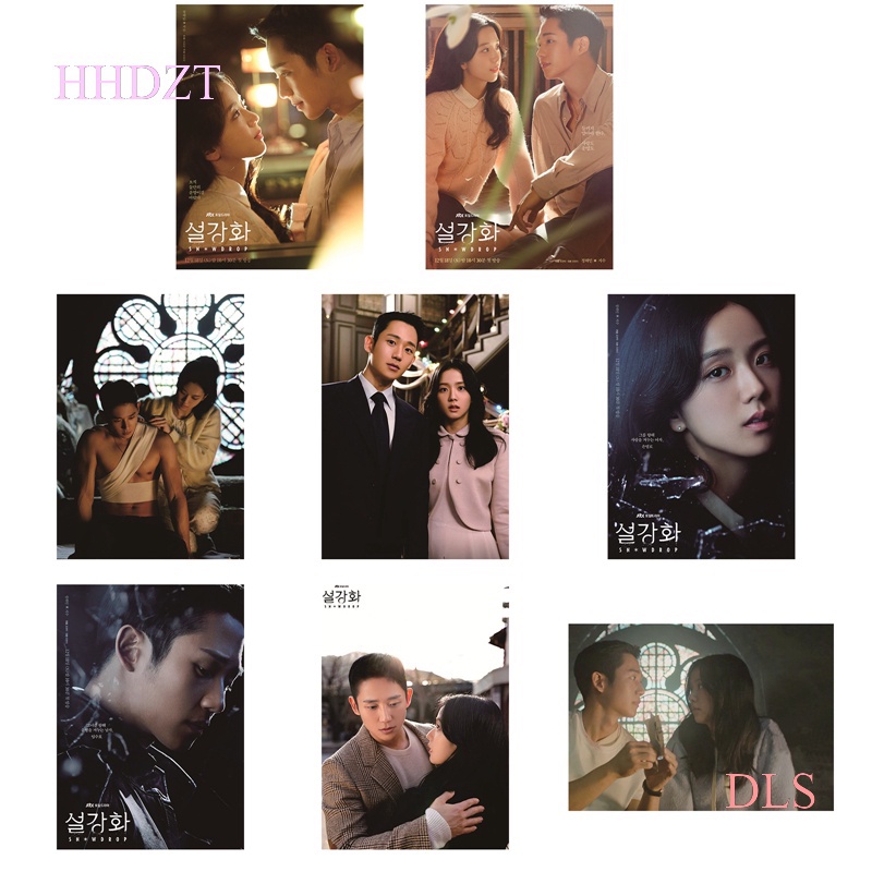 Poster DL Snowdrop | Phim Dán Tường Trang Trí Kiểu Hàn Quốc Jung Hae-in Jisoo 2022