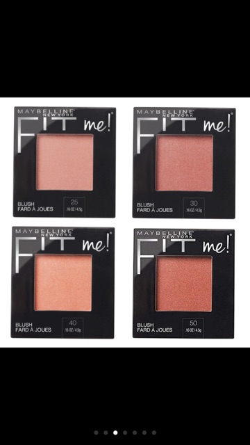 Phấn Má Hồng Maybelline Fit Me Mono Blush 4.5g