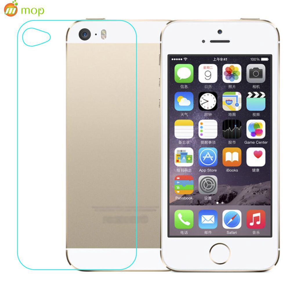 Ốp Lưng Kính Cường Lực / Mặt Trước / Sau Cho Iphone 5S / 5