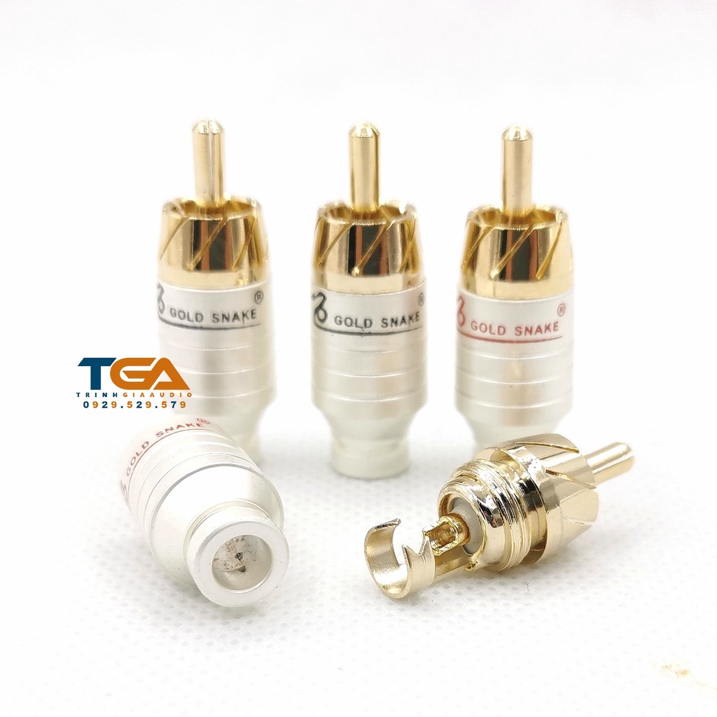 Jack AV, Hoa Sen, RCA , chân đồng chính hãng GoldSnake