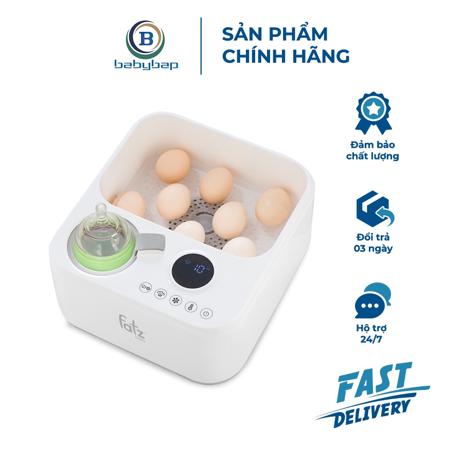 Máy Tiệt Trùng Sấy Khô Hâm Sữa Điện Tử Có Tích Hợp Máy Hâm Sữa – CAPTAIN 1 – FB4320SJ Chứa Được 4 Bình