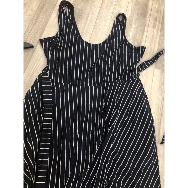 Bigsize đầm xòe banana republic có đai thắt size L 60kg