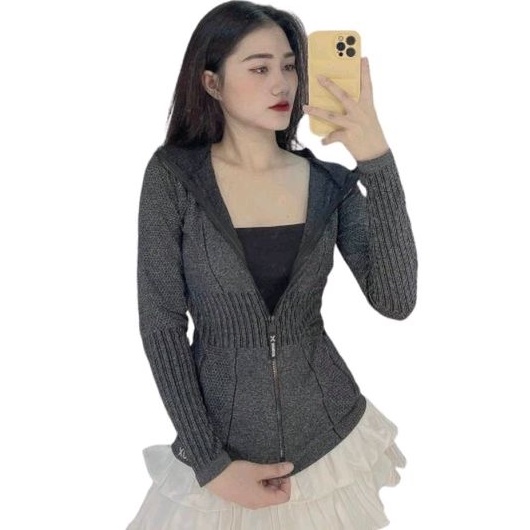 Áo khoác bo eo ôm body chuẩn 2 vòng CAO CẤP