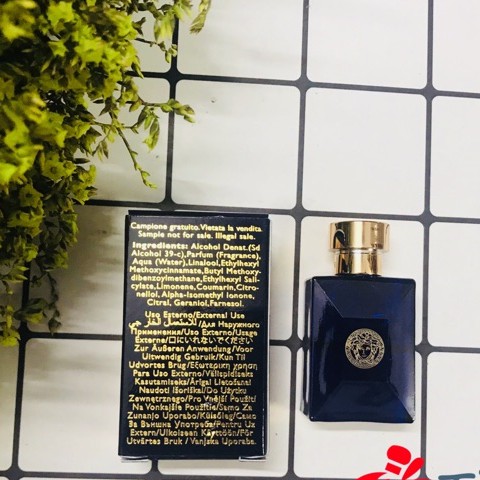 Nước Hoa Mini Nam Versace Pour Homme Dylan Blue EDT 5ml Chính Hãng