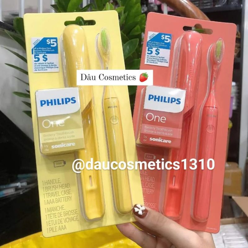 Bàn chải đánh răng bằng pin Philips One by Sonicare