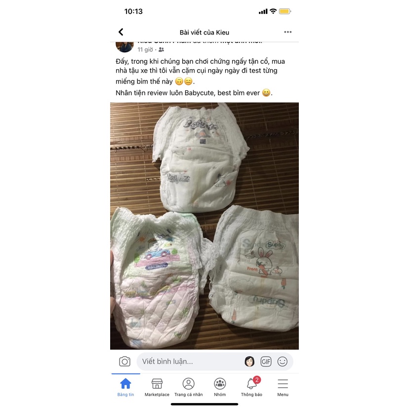 1 bịch BABYCUTE  Mua Nhiều  Tã/Bỉm Quần/Dán Babycute ❤️ Đủ Size Nb82/ S72/ M60/L52 ❤️ Stepbaby ❤️ Sumikko ❤️ Takizumi