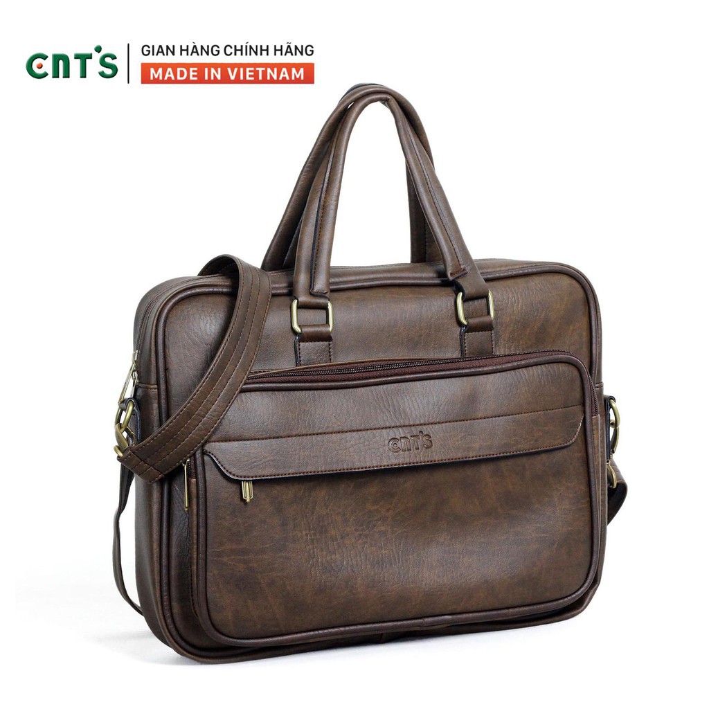 Cặp da nam công sở Cao Cấp bò lợt thời trang [HÀNG XUẤT KHẨU] | BigBuy360 - bigbuy360.vn